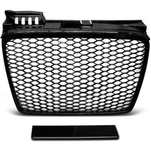 Grille | RS type | Audi A4 B7 2004-2008 | ABS Kunststof-glanzend-zwart