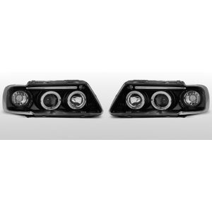 Koplampen Angel Eyes LED | Audi A3 8L 1996-2000 | zwart