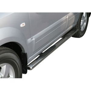 Side Bars | Kia | Sorento 06-09 5d suv. | RVS rvs zilver Oval Grand Pedana