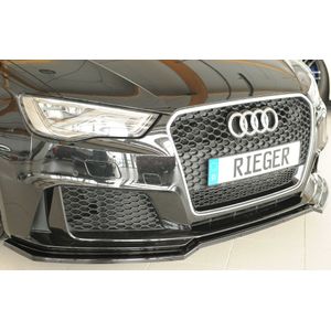 Spoilerzwaard | Audi | RS3 Sportback 2015-2017 5d hatchback | 8V | pre-facelift | ABS | Rieger Tuning | glanzend