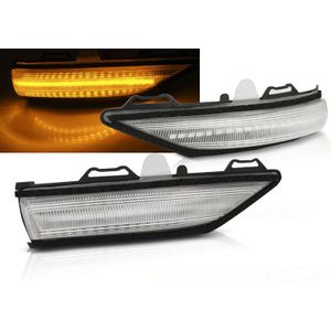 Zijspiegel-knipperlicht | Ford | Fiesta 17- 5d hat. / Fiesta 17-19 3d hat. | MK7 | facelift | LED | Dynamic Turn Signal | Helder