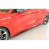 Side skirt aanzetstuk | Audi | A3 Limousine 20- 4d sed. / A3 Sportback 20- 5d hat. | type GY | alleen S-Line / S3 | links | ongespoten | ABS | Rieger Tuning