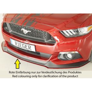 Spoilerzwaard | Ford | Mustang  6 Coupé / Convertible 2014-2018 | abs | ongespoten | Rieger Tuning