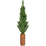 Kunstkerstboom - Fish Pine Mini Op Stam - 80 cm - Zonder Verlichting