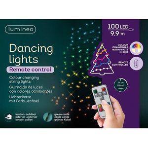 Lumineo LED App-Controlled Dancing Lights | 100 LED | 9.9 m | Multicolor