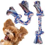 Honden Speelgoed - Duurzaam - Hondenspeeltje - Touw - Blauw/Paars
