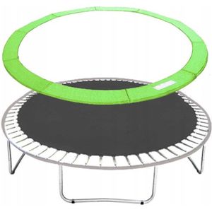 Trampoline Rand | Ø 305 cm | Beschermrand Trampoline | Rond | Groen