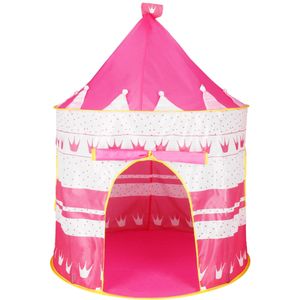 Springos Tent - Pop-up Tent - Speelgoed - Speeltent - Roze