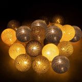 Fairy Lights | 2 m | 10 LED | Grijs/Wit/Zwart