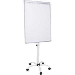 Flipover Whiteboard - Verrijdbaar - In Hoogte Verstelbaar - Met Wisser & magneten - 100 x 70 CM
