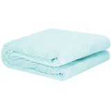 Springos Plaids-sSpreis-sDekens-sWoonaccessoiress-s160x200 cms-sBabyblauw