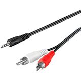 Goobay AUX Adapter Audiokabel - 5 m