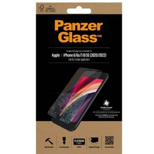 PanzerGlass Apple iPhone SE 2022 / SE 2020 / 8 / 7 / 6 / 6s Screenprotector Glas