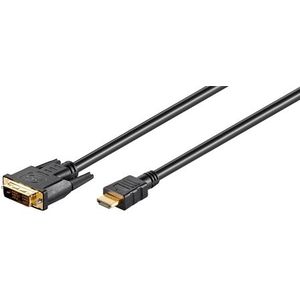 Goobay DVI-D/HDMI-Kabel - 2 Meter