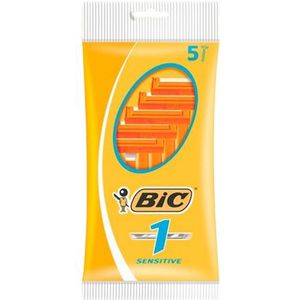 BIC 1 Sensitive Wegwerpscheermesjes - 5 stuks