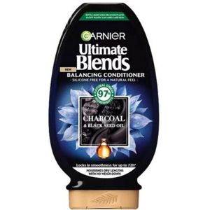 Garnier Ultimate Blends Magnetische Houtskool Conditioner - 250 ml