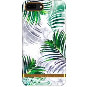 Richmond & Finch White Marble Tropics Mobil Cover - IPhone 8 Plus