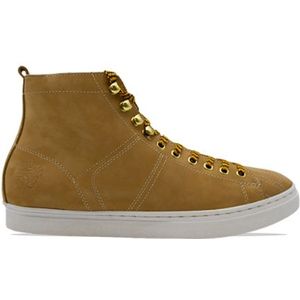Slijpers Nubuck Sneakers - Camel