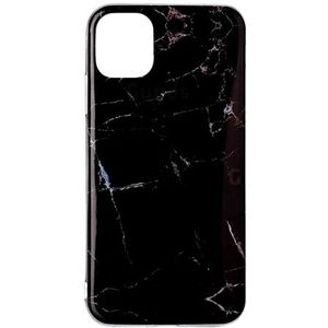 iPhone 12 Mini Cover - Zwart Marmer