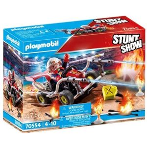PLAYMOBIL Stuntshow Brandweerkart - 70554