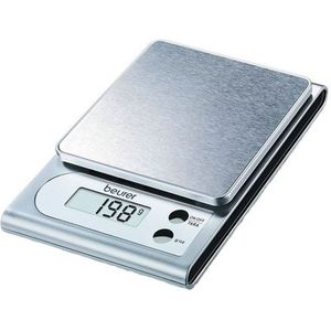 Beurer KS22 Keukenweegschaal - 3kg - Inclusief batterijen - RVS