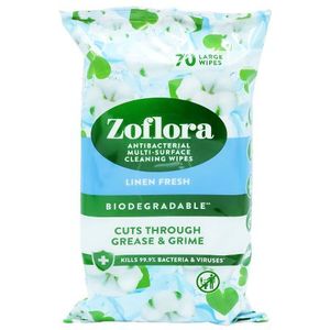 Zoflora AntibacteriÃ«le Multi Surface Linnen Frisse Reinigingsdoekjes - 70 stuks