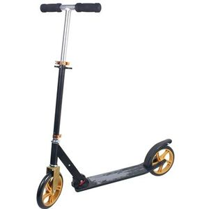 Big Wheels - Steppen - Zwart & Goud - Verstelbaar & Opvouwbaar