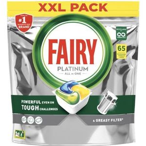 Fairy Platinum All In One Afwasverliezen - 65 stuks