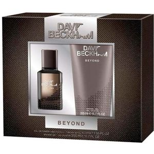 David Beckham David & Victoria Beckham Beyond Geschenkdoos - 40ml Eau De Toilette + 200ml Shower Gel