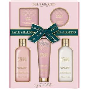 Bayliss & Harding Jojoba Vanille & Amandel Reinigingsset - 5 stuks