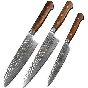 Xinzuo Damascus Messenset 3 Delen