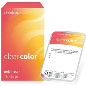 Clearcolor 1-tone Kleurlenzen Maandlenzen