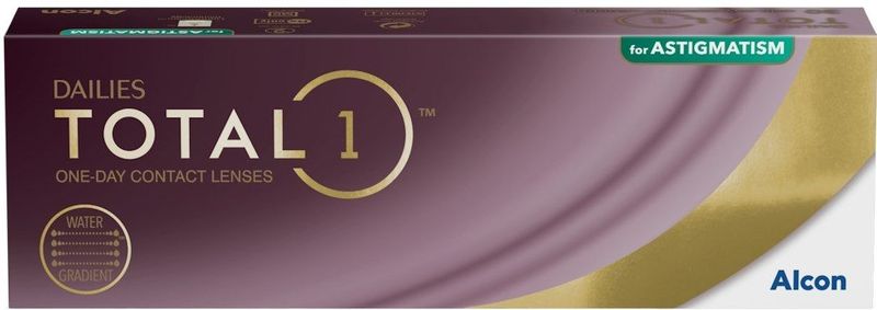 Dailies - Total 1 For Astigmatism - Torische Daglenzen - 30 Stuks