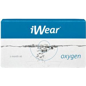 iWear - Oxygen - Sferisch Maandlenzen - 6 Stuks