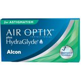 Air Optix Plus Hydraglyde - Torische Maandlenzen - 3 Stuks