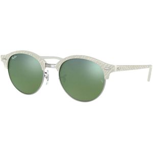 Ray-Ban Clubround Classic RB4246 - Rond Wit