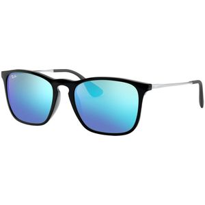 Ray-Ban Chris RB4187 Heren - Vierkant Zwart Spiegel glazen