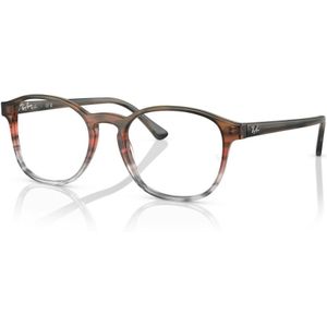 Ray-Ban - RX5417 - Bril - Bruin met Rood - Dames