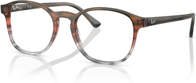 Ray-Ban - RX5417 - Bril - Bruin met Rood - Dames