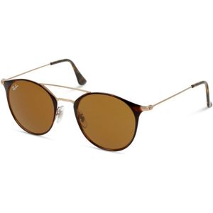 Ray-Ban RB3546 - Rond Goud Bruin
