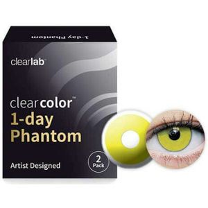 Clearcolor - 1-Day Phantom - Kleurlenzen - Zombie Yellow