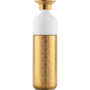 12 st. met jouw logo | Dopper Steel [800 ml] | goud