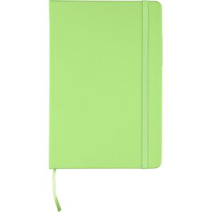 50 st. met jouw logo | rPET notitieboek Eamon [A5] | lime
