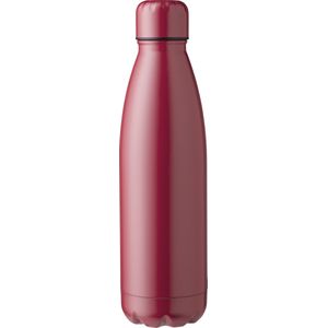 25 st. met jouw logo | RVS Drinkfles Makayla [750 ml] | bordeaux