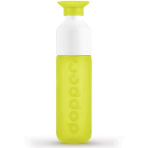 12 st. met jouw logo | Dopper Original [450 ml] | seahorse lime