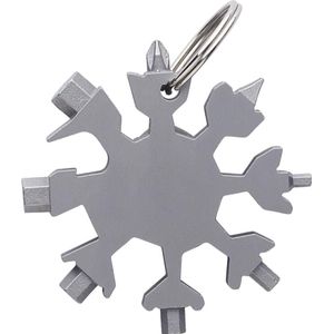 25 st. met jouw logo | RVS multitool Abel [17-delig] | zilver