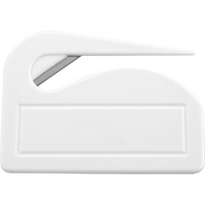 400 st. met jouw logo | Briefopener Letter | wit