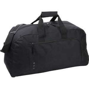 10 st. met jouw logo | Sporttas Serva | zwart
