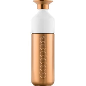 12 st. met jouw logo | Dopper Steel [800 ml] | brons