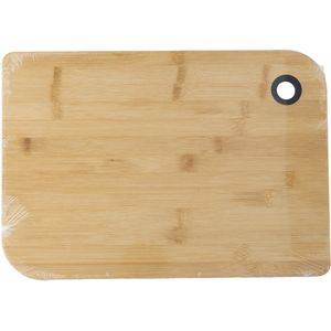 15 st. met jouw logo | Bamboe snijplank Hyde | bruin